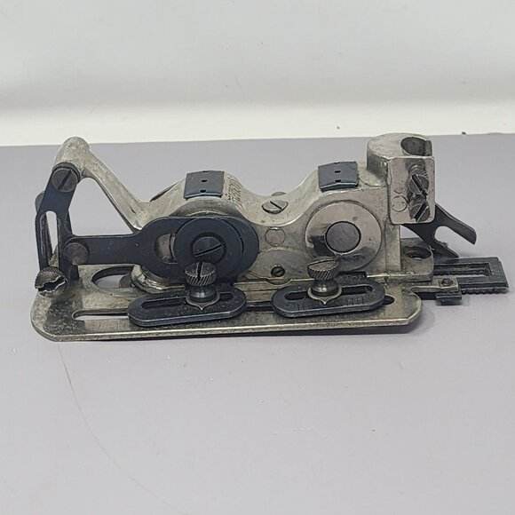 Vintage Buttonhole Worker Machine Set w/ Tools – 50th Anniv. Box - Picture 8 of 16